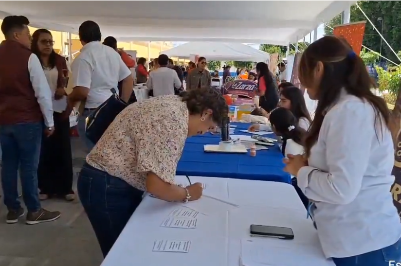 Realizan Feria del Empleo en San Andrés Cholula