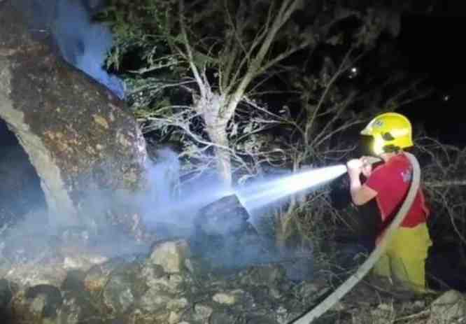 Se registran incendios de pastizales en Huaquechula 