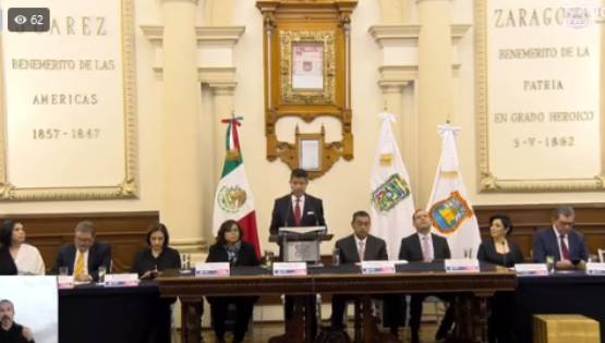 EN VIVO Inicia Segundo Informe de Eduardo Rivera ante cabildo