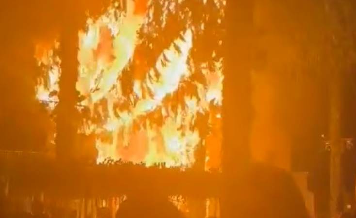 Se incendia inmueble donde se realizaba una boda en Guanajuato