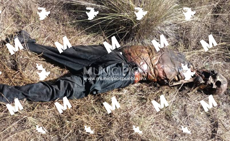 Hallan cadáver putrefacto en límites entre Texmelucan y Tlaxcala