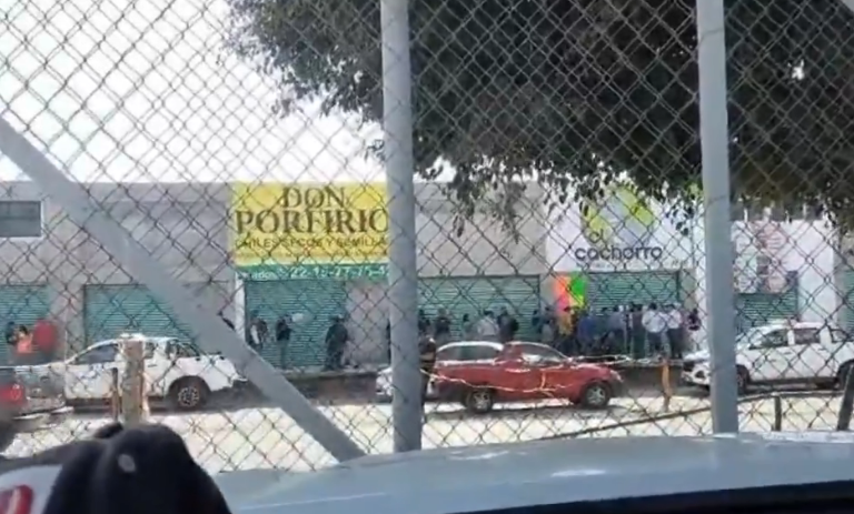 Se registra operativo de clausura en la Central de Abastos de Puebla