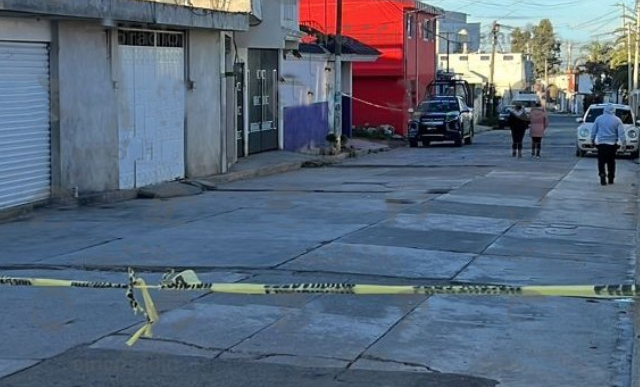 Ejecutan a hombre de madrugada en calles de Xonacatepec