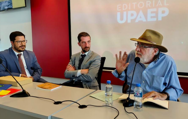 Javier Sicilia presenta Trinidad-Lectio en la UPAEP: poesía, fe y activismo