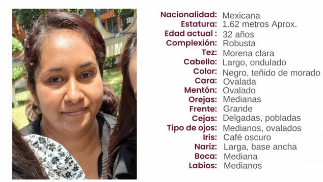 Miriam de 32 años desapareció en calles de Tehuacán