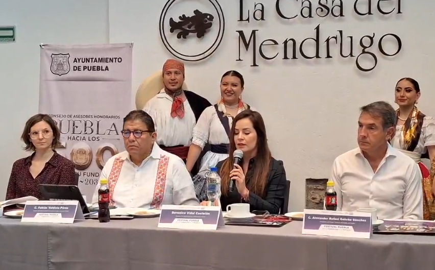 Ayuntamiento de Puebla presenta el Festival Fundacional 2024