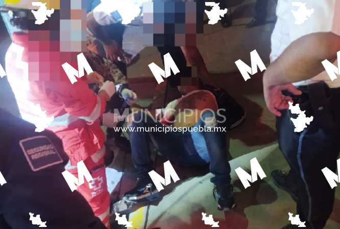 Balean a guardia de seguridad en antro de Chiautempan