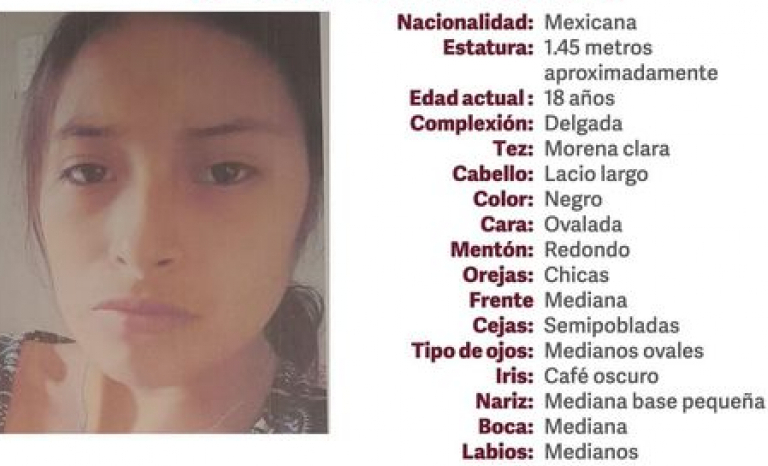 Jazmín de 18 años desapareció en calles de Cuetzalan