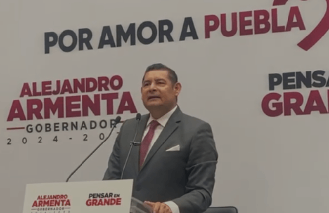 Armenta niega cercanía con nueva titular de CDH en Puebla.