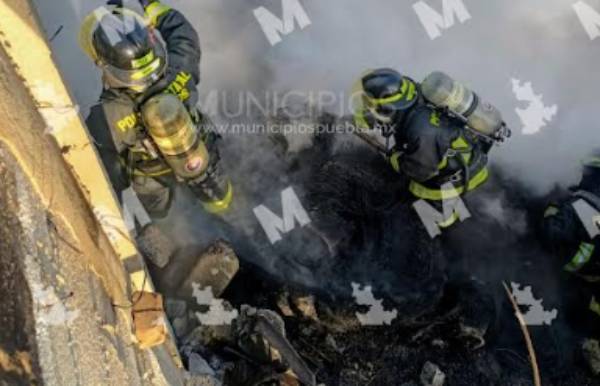 Incendio en colonia Historiadores alerta a vecinos