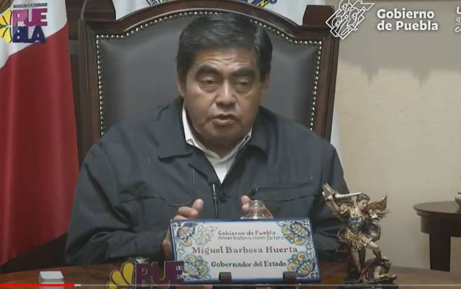 Llama Barbosa a universitarios BUAP presentar denuncias contra policías por abuso de autoridad