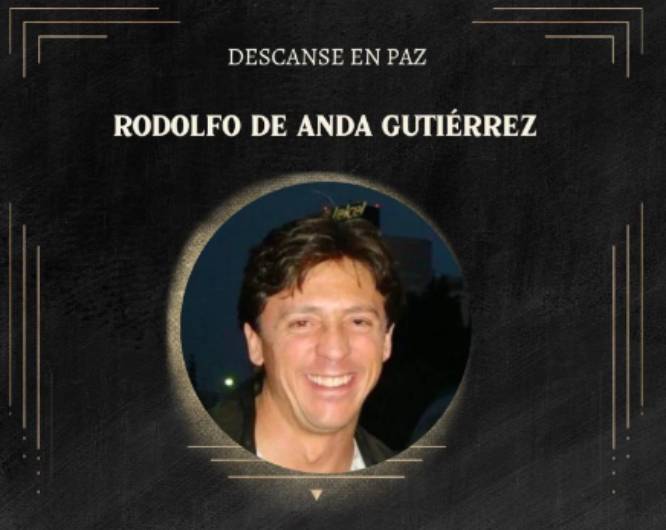 Fallece el productor mexicano Rodolfo de Anda Jr