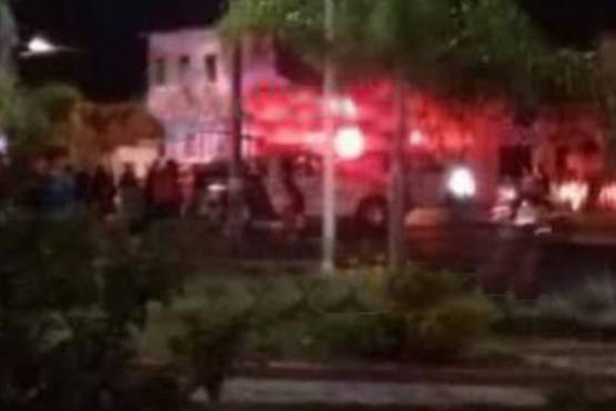 A golpes vecinos le rompen nariz y boca a presunto ladrón en Infonavit Aparicio
