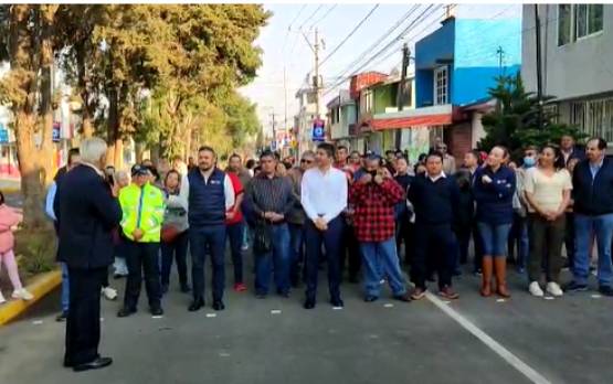 Rivera entrega obra del bulevar Monterrey en Bosques de San Sebastián
