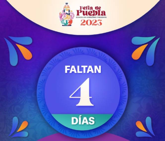 Este 27 de abril, Céspedes invita a la inauguración de la Feria Puebla 2023