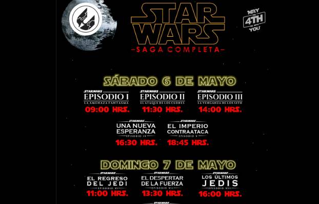 Proyectará CCU de la BUAP saga completa de Star Wars