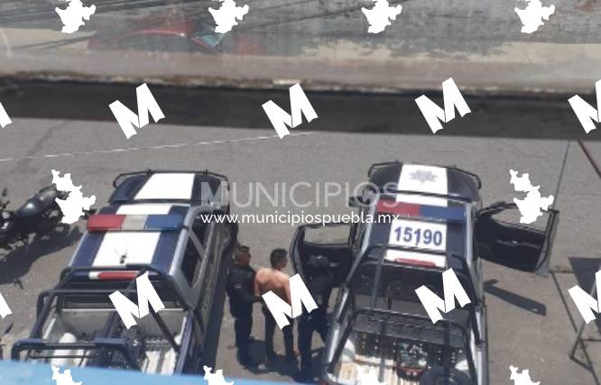 En picadero de Texmelucan detienen a dos hombres y una mujer con armas y droga