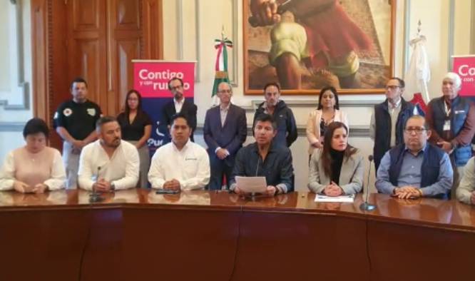 Servicios públicos operarán con normalidad ante actividad del Popocatépetl: Rivera