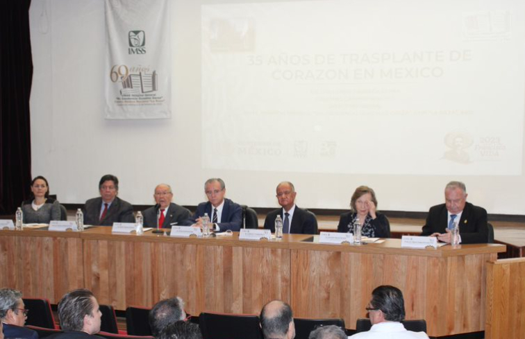 Celebra IMSS 35 años del primer trasplante de corazón en México