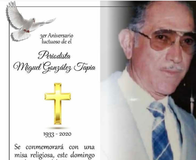 Familiares y colegas recuerdan al periodista atlixquense Miguel González Tapia 