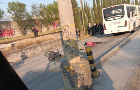 Muere ciclista atropellado por una unidad de RUTA