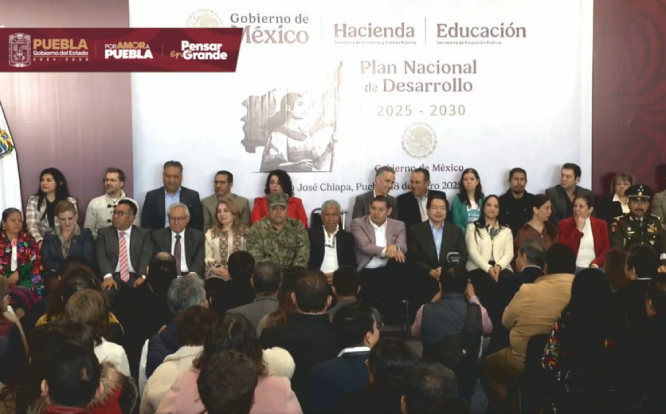 Inversión histórica en educación anuncian Mario Delgado y Alejandro Armenta