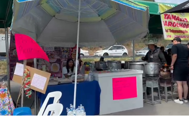 Tamal de comino y chapulín, los más solicitados en Feria de San Pedro Cholula