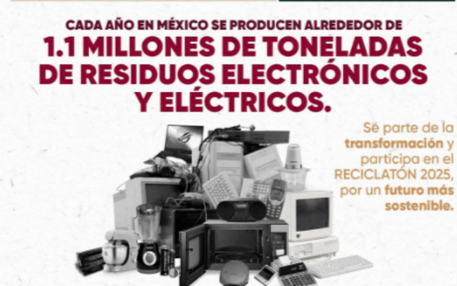 Puebla se suma al Reciclatón 2025