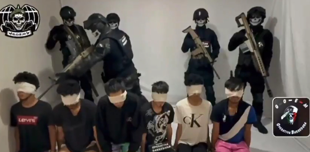 Difunden video del CJNG en Puebla; aseguran que llegan a limpiar la ciudad