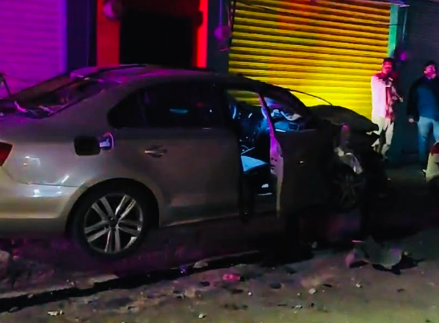 En Atlixco borracho causa mega accidente automovilístico