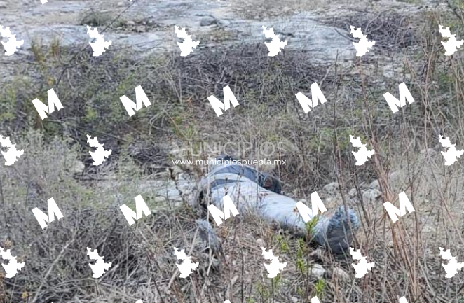 Tiran cuerpo emplayado en Tecamachalco