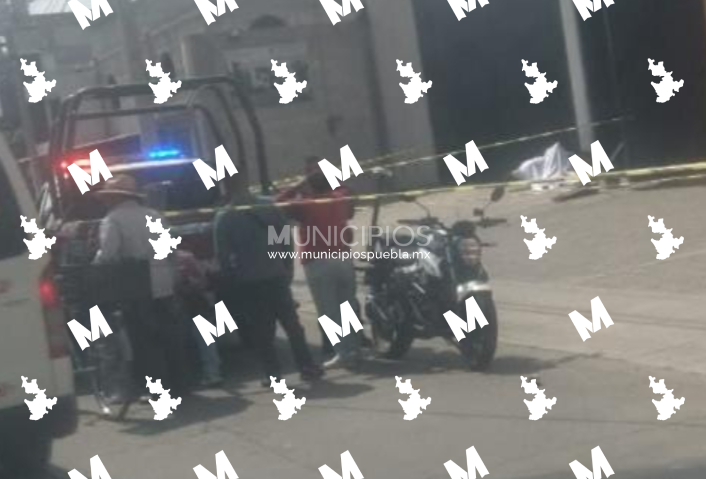 Ejecutan a un hombre en calles de San Rafael Tlanalapan en Texmelucan
