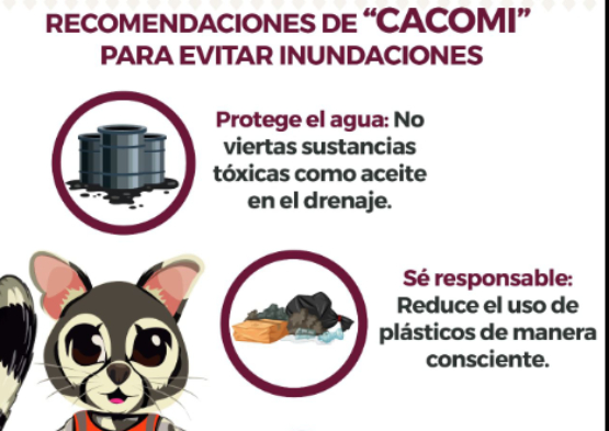 Puebla refuerza recomendaciones para prevenir inundaciones en temporada de lluvias