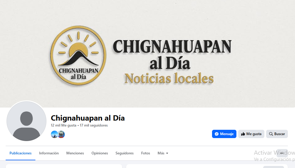 Facebook de Chignahuapan pasa de canal oficial a medio independiente