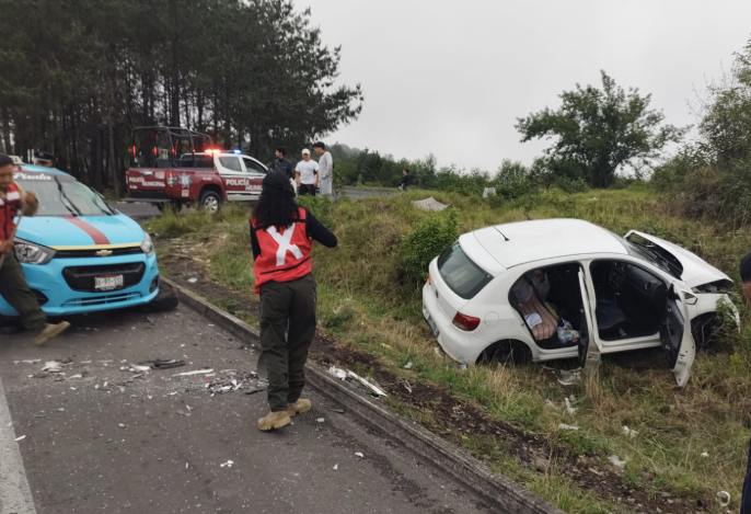 Muere mujer que se accidentó en la rotonda de la Volkswagen en Teziutlán