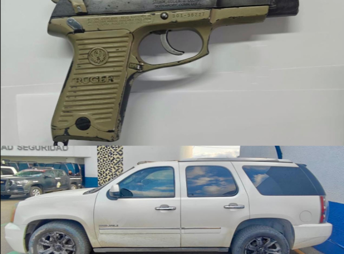 Cae hombre en posesión de arma y camioneta blindada en Tepeojuma