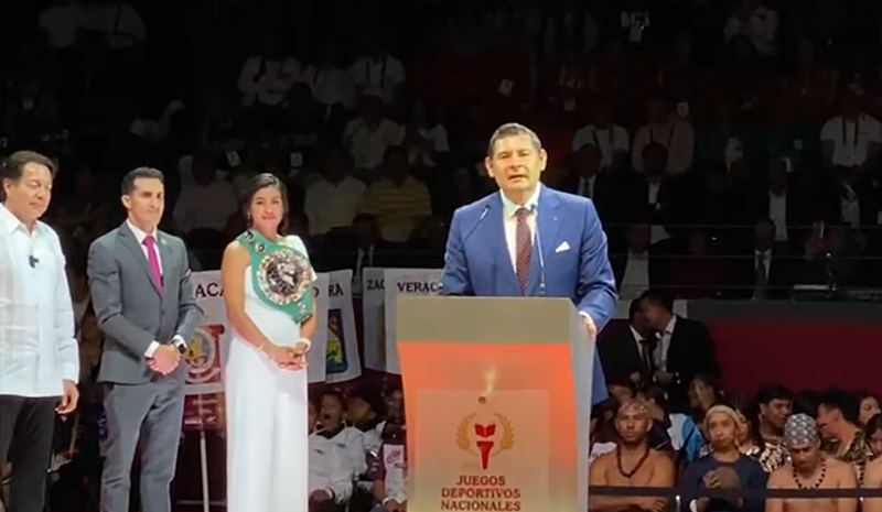 En Puebla, el deporte es política de estado: Armenta al inaugurar los Juegos Nacionales Escolares