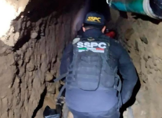 En Tijuana hallan un túnel que transportaba droga a EU  