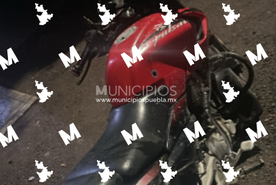 Tras una persecución policías de Texmelucan recuperan motocicleta
