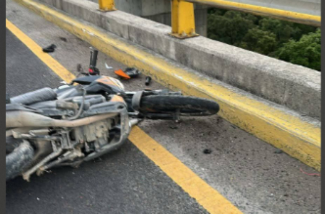 Muere motociclista tras accidente en Periférico