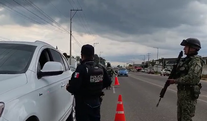 Operativo Atoyatempan en Puebla: transporte público y particulares inspeccionados