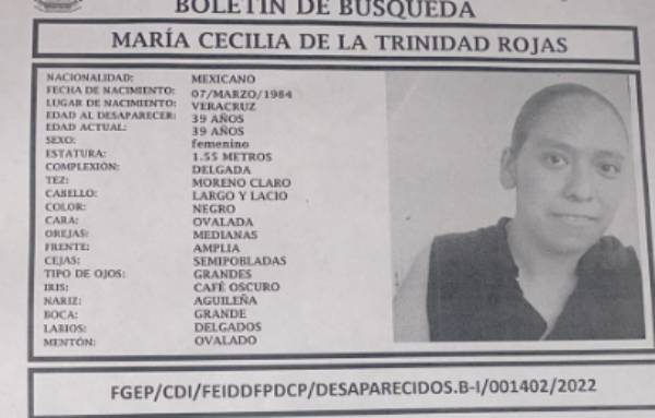 María Cecilia de 39 años desapareció en la colonia Belisario Domínguez