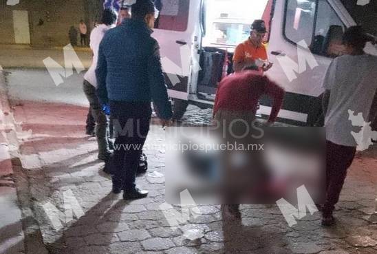 Sujetos armados ejecutan a hombre en Ajalpan y otro más queda herido