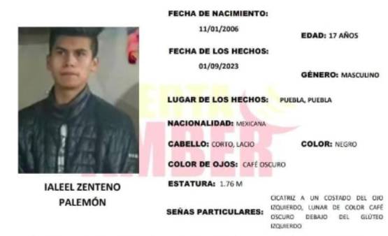 Ayuda a Ialeel a regresar a casa; desapareció en la colonia La Nopalera