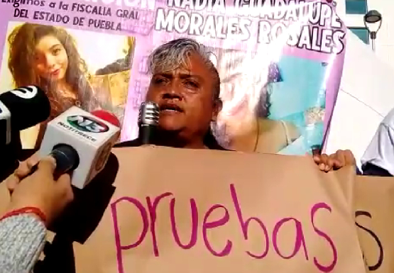 Padres de Nadia piden que el acusado de desaparecer a su hija siga preso