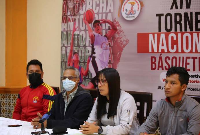 Antorcha anuncia el XIV Torneo Nacional de Básquetbol