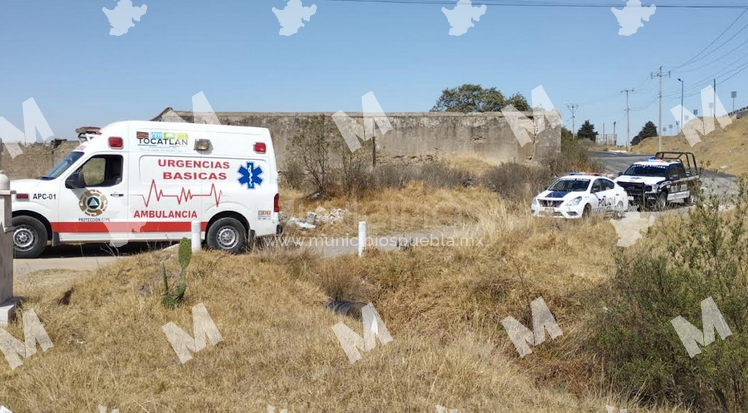 Localizan el cadáver vendado y con golpes junto a las vías en Tocatlán