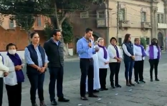 Rivera entrega mejoramiento de imagen urbana de los barrios de San Antonio y El Refugio