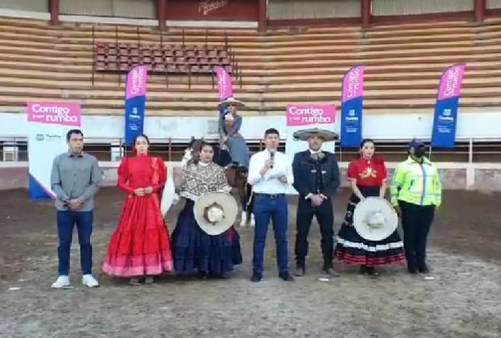Rivera presenta el Torneo de Aniversario de la Asociación de Charros de Puebla