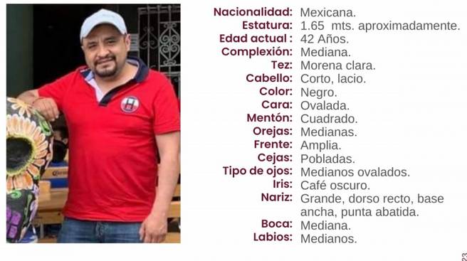 José de 42 años desapareció en Puebla capital